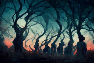 The Witches Circle Artwork by Paul Brown