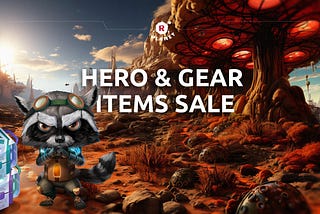 Hero and Gear Items Sale. Technical Details