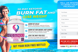 Keto Slender [Know Before Buying] | Reviews and Benefits!