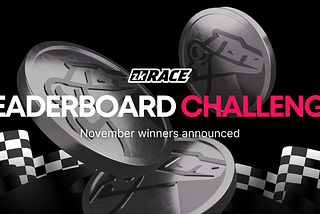 zkRace November Leaderboard Challenge Winners