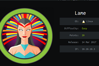 Lame — HackTheBox