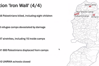 UNRWA Report from the West Bank Reveals a Startling Truth