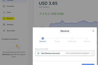 Transferring TradeCloud Security Tokens