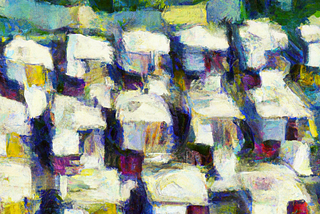 DALL-E generated this in response to “Impressionist painting of how chatGPT works”