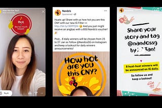 Brands In Singapore That Used Instagram / Facebook Filters For Their Marketing Campaigns