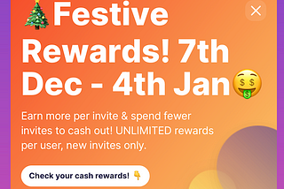 Sweatcoin Influencer Festive Rewards Affiliate program