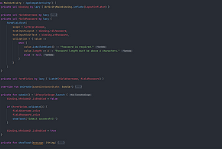 Simplify Form Validation using Kotlin Flow on Android