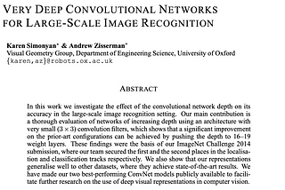 Paper Review: “Very Deep Convolutional Networks for Large-Scale Image Recognition” (VGG-16)