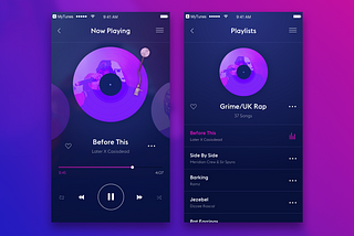 Friday Design Inspiration: 15 Awesome Examples of Mobile Music Players