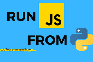 Run Javascript from Python