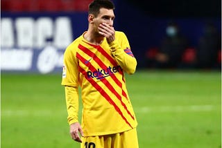 PSG vs Barcelona Imbang 1–1, Messi Memperburuk Rekor Pinalti