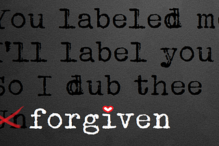 Forgiveness Is Currency With Compounding Interest