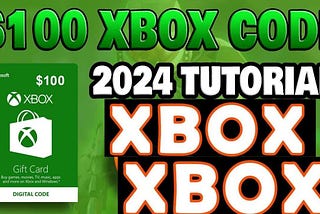 How To Get Free! Xbox Gift Card Codes & Xbox Codes Full List 2024**