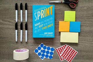 Sprint, design workshop, stationery