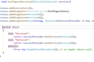 Registering Multiple Services with a Single Interface in .NET Core