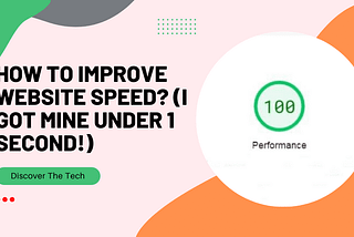 how to improve your website speed effectively