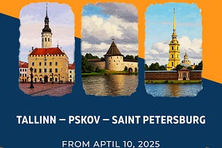 Bus trips from Tallinn to Saint Petersburg via Pskov
