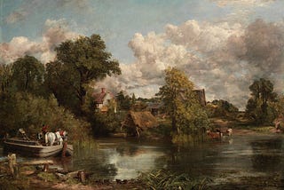 Press Image of John Constable’s painting, The White Horse, 1819. © The Frick Collection, New York. Photo: Joseph Coscia Jr.