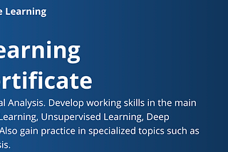 IBM/Coursera Machine Learning Professional Certificate: