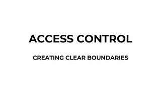 Access Control