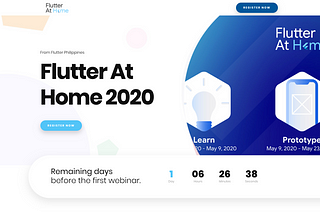 Flutter At Home Weekly Update 1