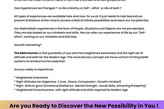 New Possibility in You !