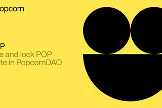 PopcornDAO governance with vlPOP