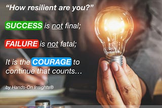 “How resilient are you?”