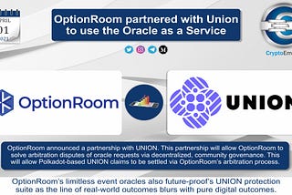 OptionRoom partnered with Union to use the Oracle as a Service