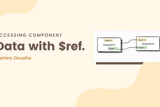 Accessing Component Data with $ref.