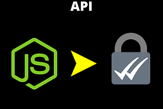 How to create a Authentication API using Node