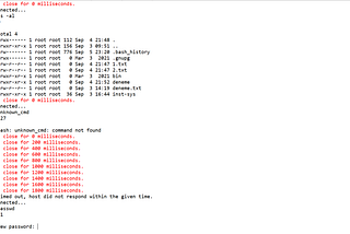 JSch Client Exec Channel Example with flushing data — run command passwd