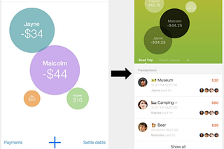 Completely redesigned Settle Up for iOS released