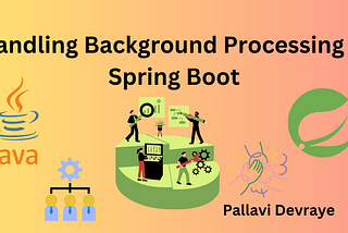 Handling Background Processing in Spring Boot