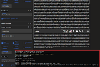 Analysing Encoded Powershell and Shellcode