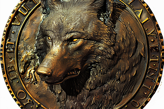 General Silverror’s Gold Coin: The Lone Wolf’s Head