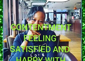 REACHING CONTENTMENT