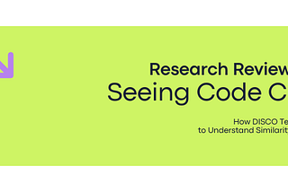 the banner for the essay, seeing code clearly.