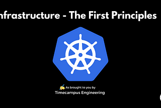 Infrastructure Engineering — The first principles
