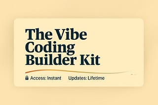 The Vibe Coding Builder Vault — Your Private Workspace for Building with Language