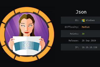 [HTB] JSON — Write-up (OSWE-Prep)
