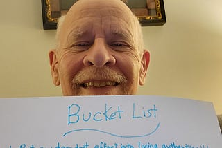 I’m 72 and Obsessed With Living Out My Bucket List