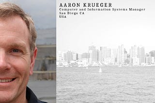A Quick Intro — Aaron Krueger