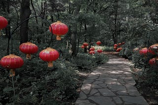 Paper Lanterns in the Dark