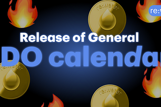 Release of General IDO calendar: note to crypto fans