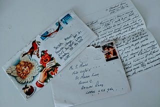 The Lost Art of Letter Writing — Part 1…