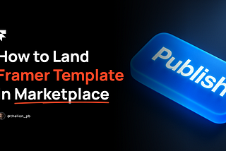image with title of the article and large publish button