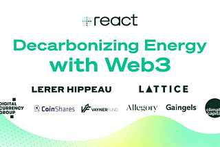 Decarbonizing Energy with Web3