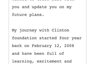 An inside look at the Clinton. Slush fund I mean Foundation ….