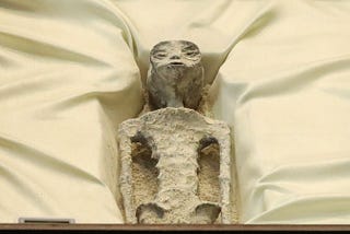 Alien Bodies Presented To Mexican Congress